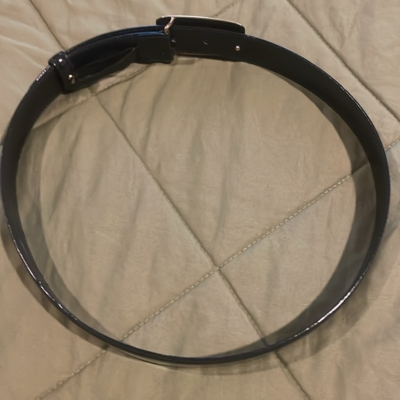 GUCCI black patten leather retro / vintage belt authentic - Picture 5 of 13